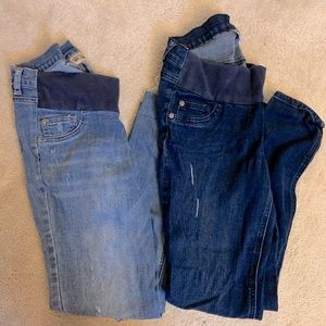 Indigo Blue Maternity (under the belly) jeans